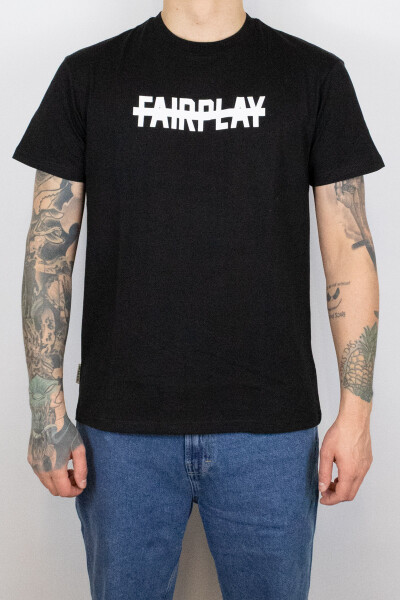 Unfair Athletics No Fairplay T-Shirt Black