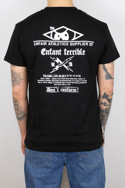 Unfair Athletics Enfant Terrible T-Shirt Black