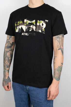 Unfair Athletics Classic Label Camo T-Shirt Black