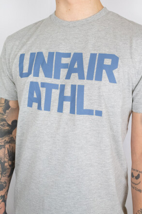 Unfair Athletics UNFAIR ATHL. Shirt Grey Melange