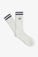 Fred Perry Tennis Socks White Navy