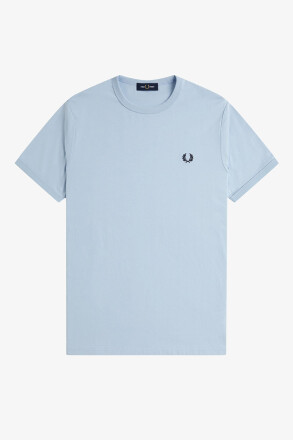 Fred Perry Ringer T-Shirt Light Smoke
