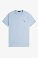 Fred Perry Ringer T-Shirt Light Smoke