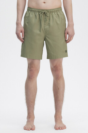 Fred Perry Classic Swimshorts Olive Mint