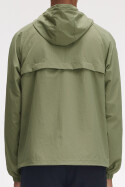 Fred Perry Hooded Taslan Shell Jacket Olive Mint