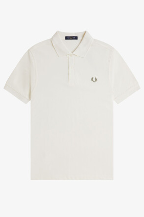 Fred Perry Polo Shirt Light Ecru Olive Mint