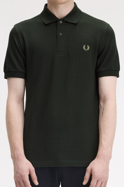 Fred Perry Polo Shirt Night Green Olive Mint