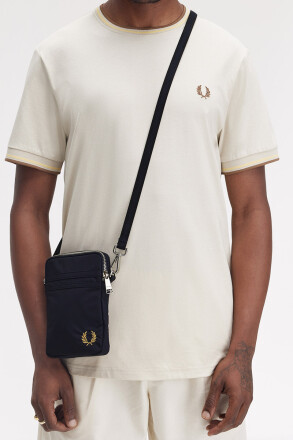 Fred Perry Brentham Nylon Side Bag Navy