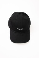 True Rebel Cap FCK NZS Lettering Black