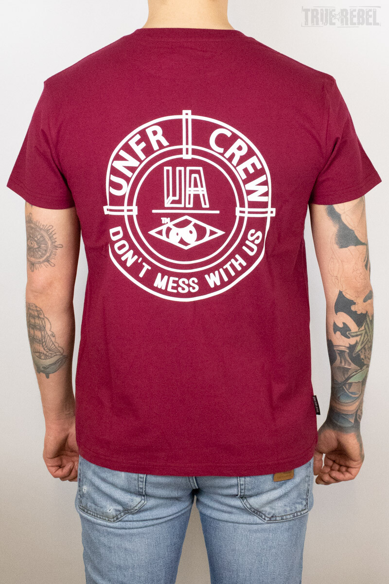 Unfair Athletics DMWU BP T-Shirt Burgundy