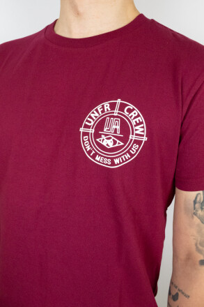 Unfair Athletics DMWU BP T-Shirt Burgundy