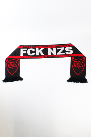 True Rebel FCK NZS Scarf Black