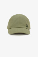 Fred Perry Classic Pique Cap Olive Mint Night Green