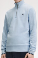 Fred Perry Halfzip Sweater Light Smoke Navy