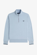 Fred Perry Halfzip Sweater Light Smoke Navy