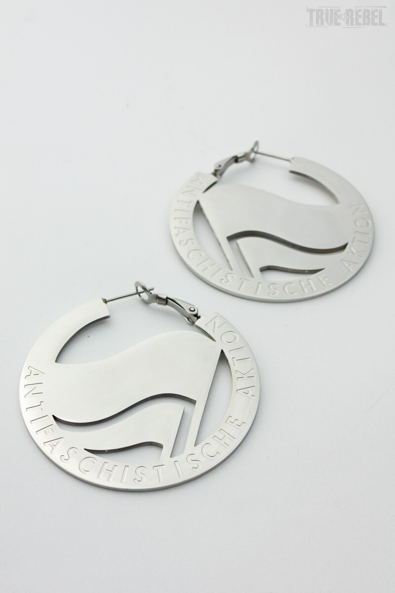 Sixblox. Antifa Soli-Hoops Silver