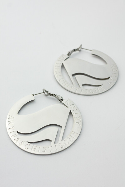 Sixblox. Antifa Soli-Hoops Silver