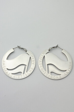 Sixblox. Antifa Soli-Hoops Silver