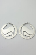Sixblox. Antifa Soli-Hoops Silver
