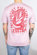 Less Talk T-Shirt Snake Pink