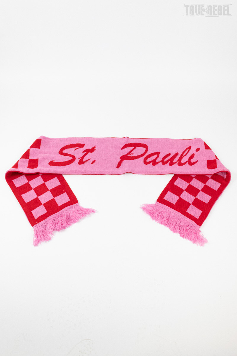 Ur So Cool St. Pauli Scarf Pink Red