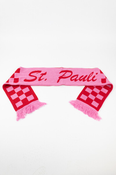 Ur So Cool St. Pauli Scarf Pink Red