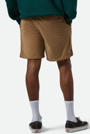Brixton Everyday Corduroy Shorts Khaki