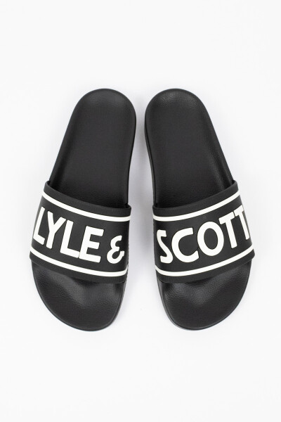 Lyle & Scott Slider Jet Black