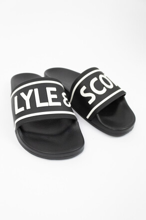 Lyle & Scott Slider Jet Black