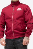 Lonsdale Classic Harrington Jacket Cherry Red