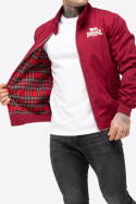 Lonsdale Classic Harrington Jacket Cherry Red