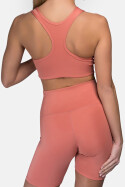 Lonsdale Ladies Wardour Sports Bra Terracotta