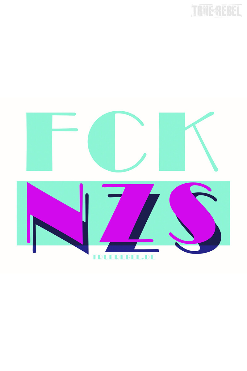 Sticker FCK NZS Florida (DinA7, 25 Stck)