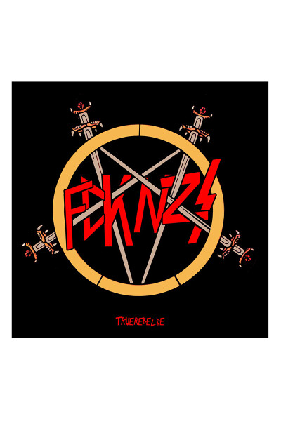 Sticker FCK NZS Reign In Blood (10x10cm, 20 Stck)