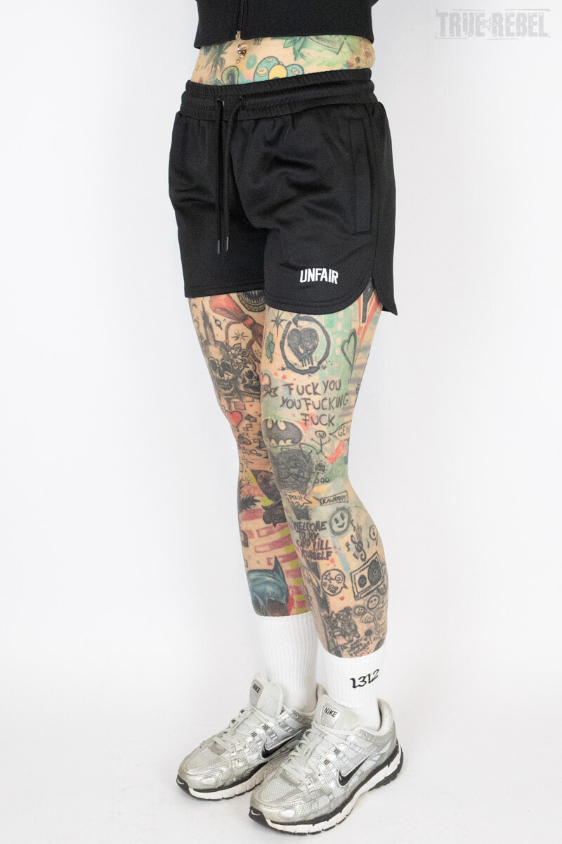 Unfair Athletics WMNS Curved Shorts Black