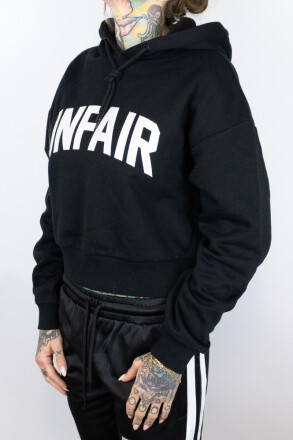 Unfair Athletics WMNS Curved Hoodie Black