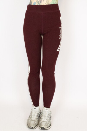 Lonsdale Lowstoft Leggings Oxblood
