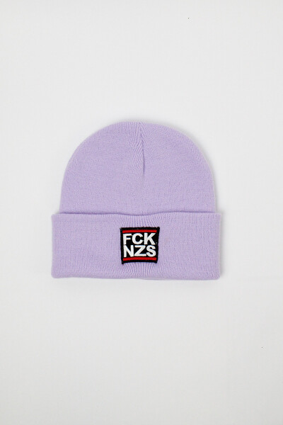 True Rebel Beanie FCK NZS Lavender