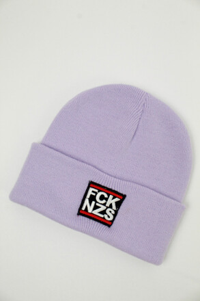 True Rebel Beanie FCK NZS Lavender