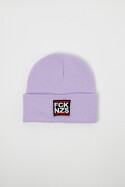 True Rebel Beanie FCK NZS Lavender