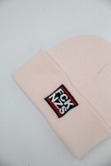 True Rebel Beanie FCK NZS Pastel Pink