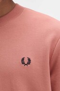 Fred Perry Crew Neck Sweater Putty Pink