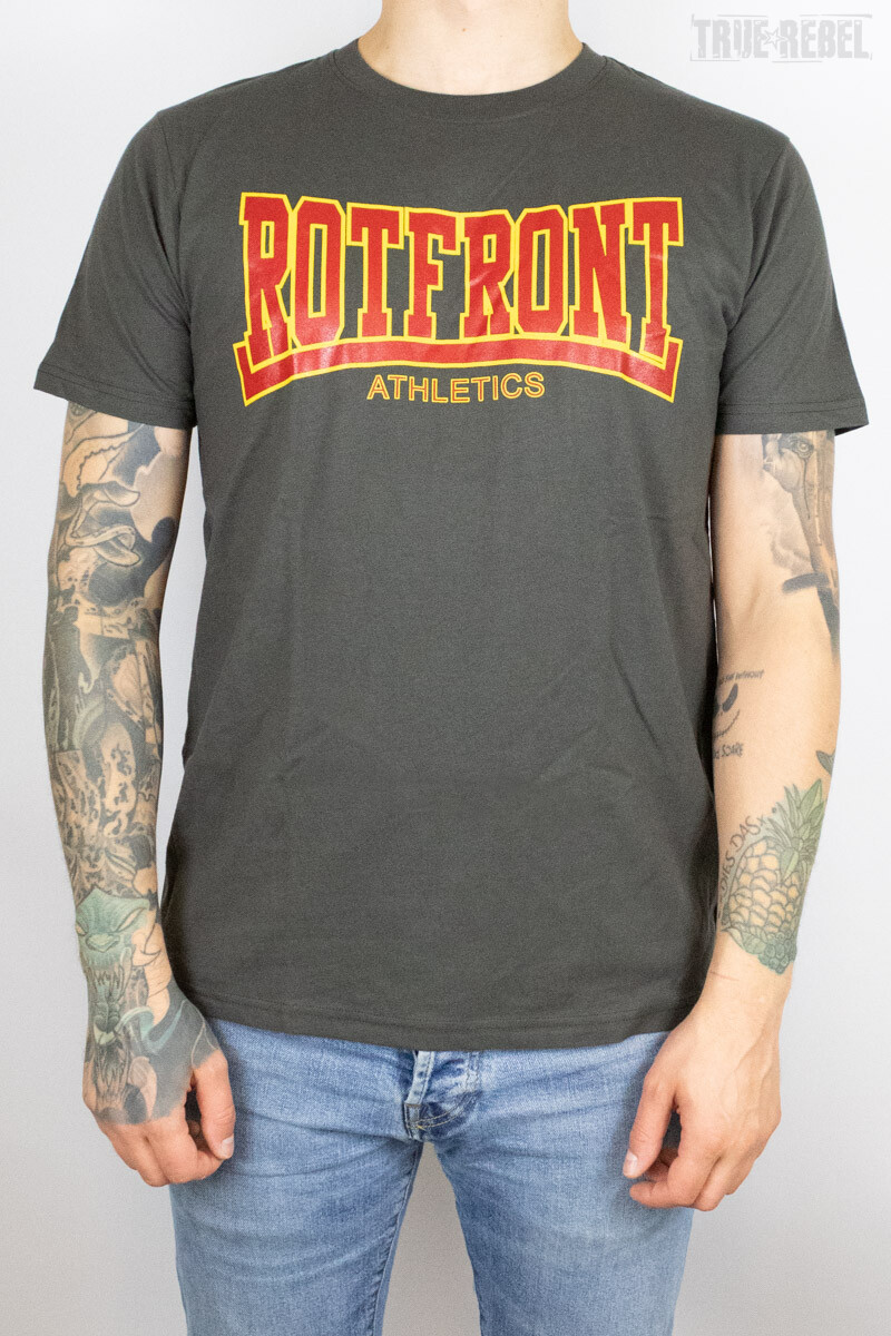 Less Talk T-Shirt Rotfront Light Charcoa box