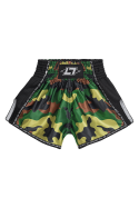 Less Talk Taped Muay Thai Shorts Camouflage Black