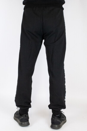 Less Talk Athletics Taped Sweatpants Black