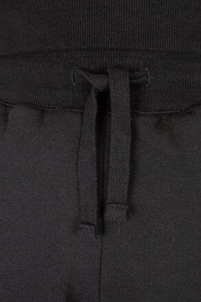 Less Talk Athletics Taped Sweatpants Black