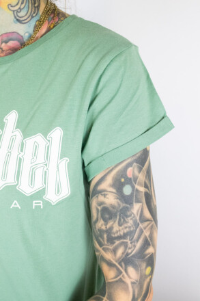 True Rebel Ladies Shirt Vatos Locos Sage Green