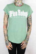 True Rebel Ladies Shirt Vatos Locos Sage Green