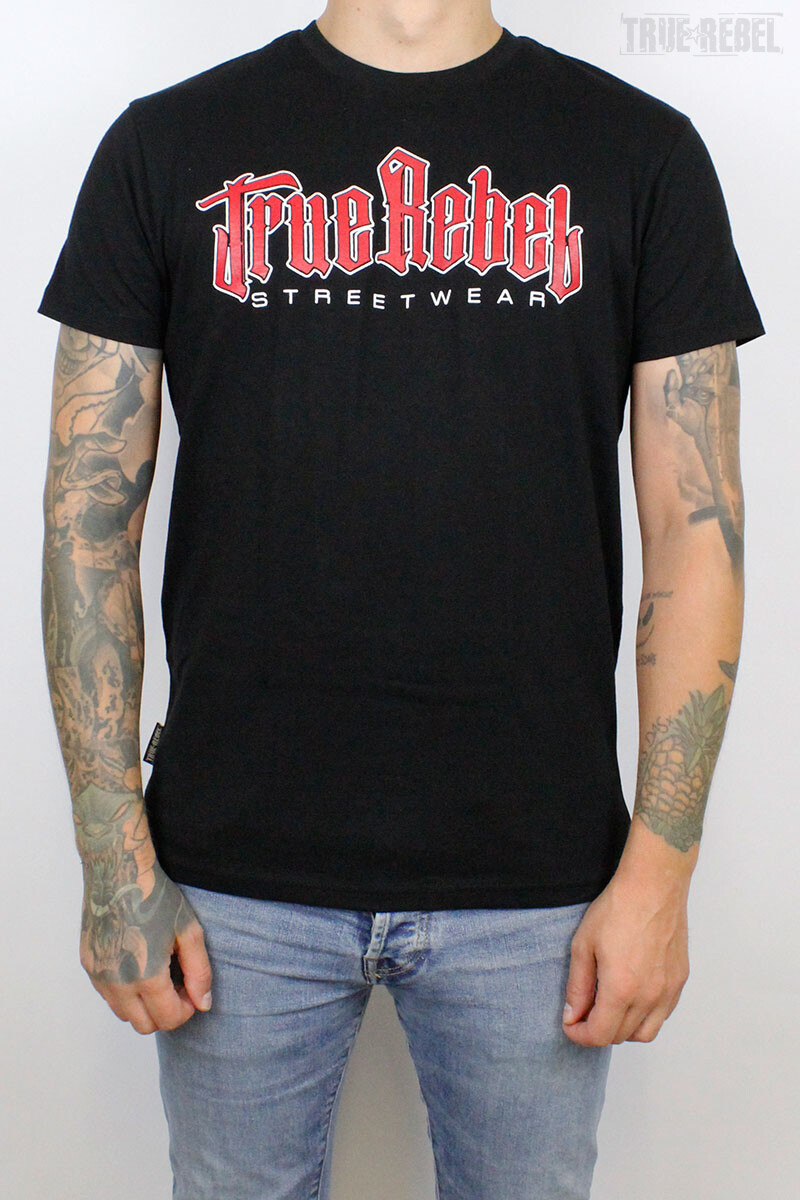 True Rebel T-Shirt Vatos Locos Black Bur box
