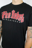 True Rebel T-Shirt Vatos Locos Black Burgundy